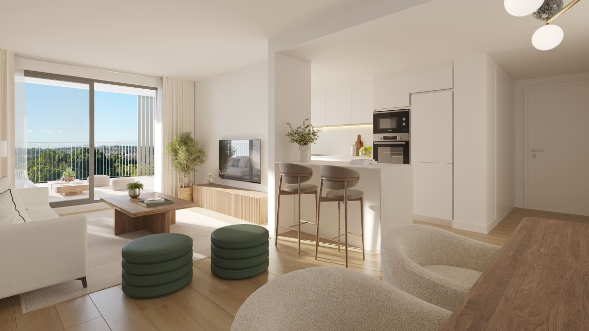 Nieuwbouw appartementen in Valencia keuken