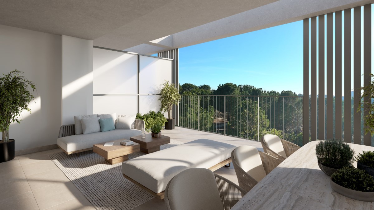 Nieuwbouw appartementen in Valencia terras