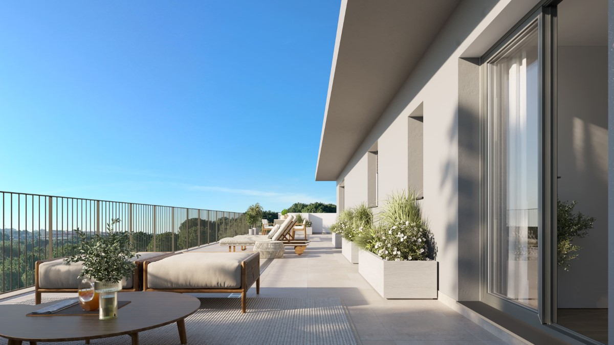 Nieuwbouw appartementen in Valencia terras