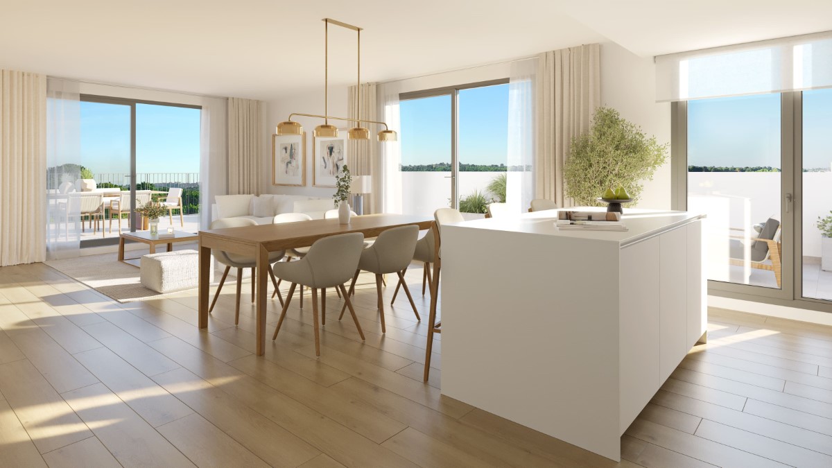 Nieuwbouw appartementen in Valencia keuken