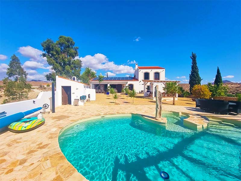 Romantische finca te koop Los Lobos Costa Almeria